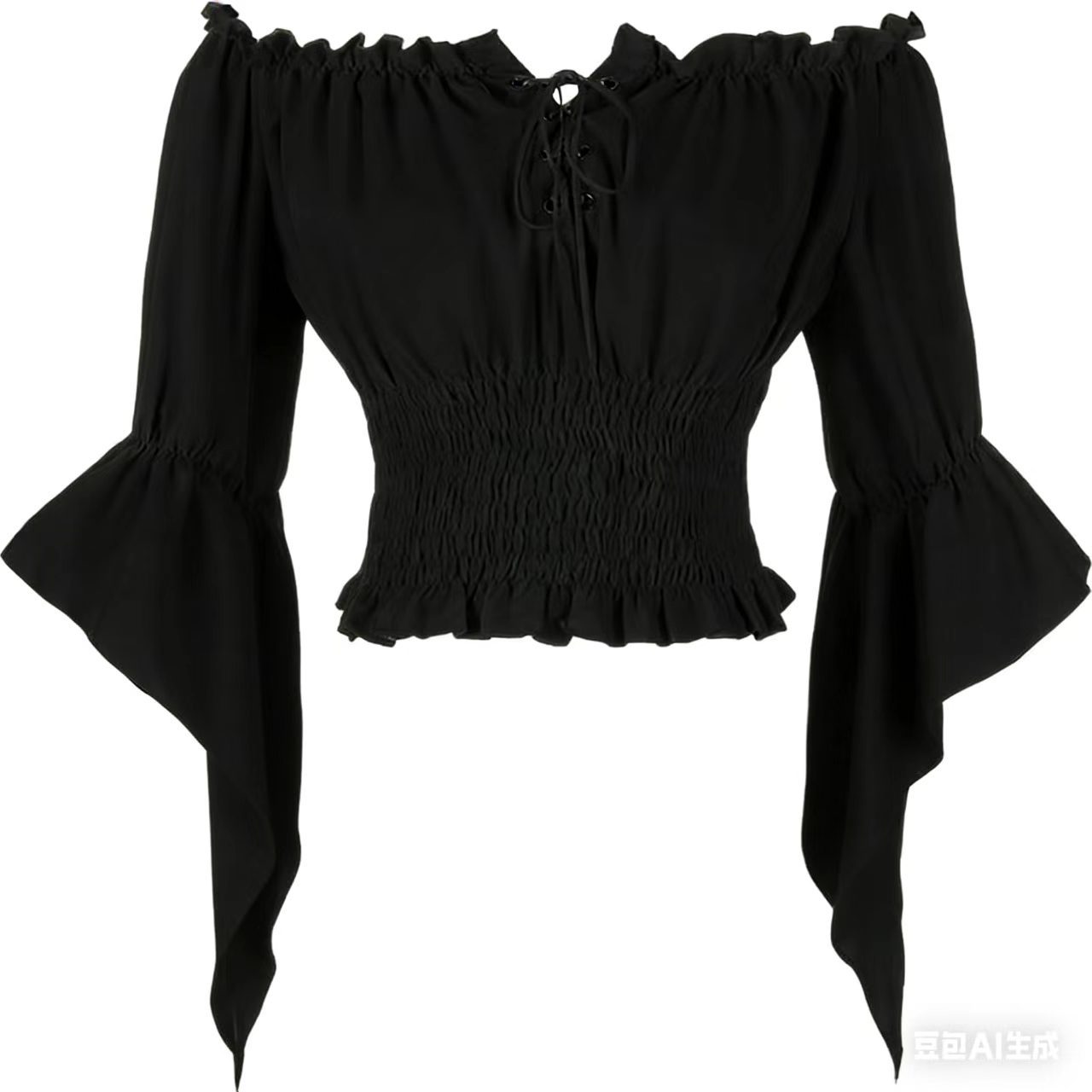 ملابس نسائية بتصميم عتيق مستوح - مراجعة Blouse Off Shoulder وسعره