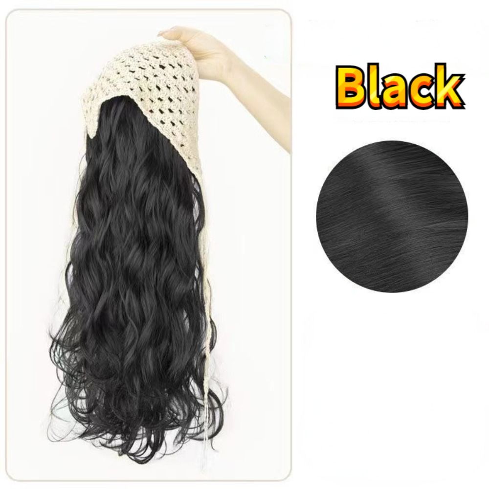شعر مستعار نسائي مجعد بطول 65  - مراجعة Headband Summer Knit وسعره