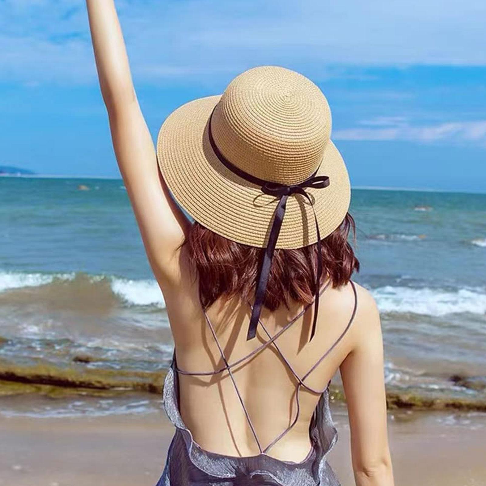 قبعة صيفية من القش كبيرة واسعة - مراجعة Hat Floppy Wide وسعره