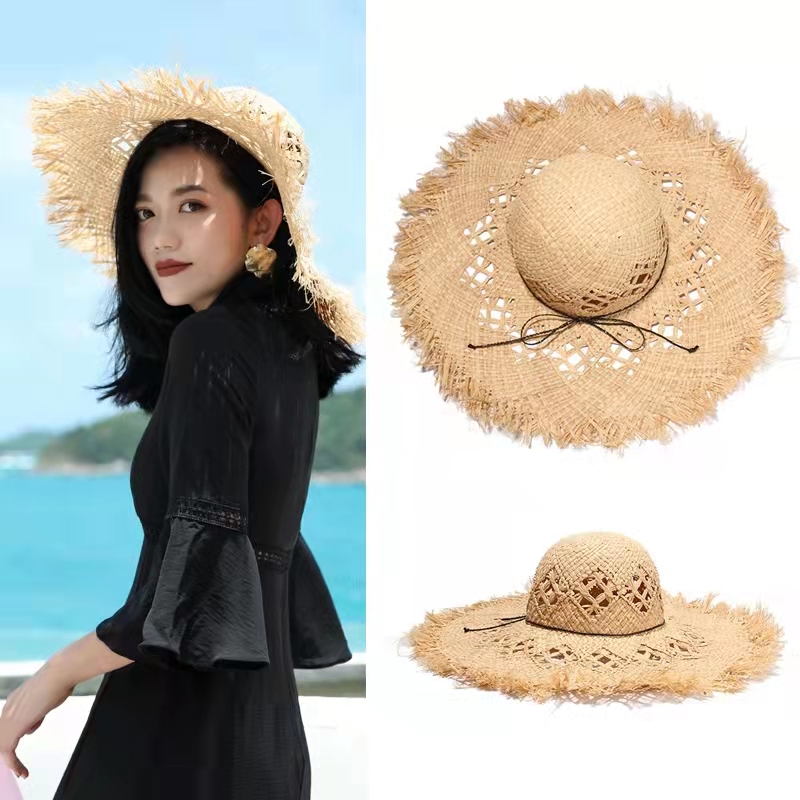 جديد إمرأة الصيف الرافية الطبي - مراجعة Hat Floppy Wide وسعره