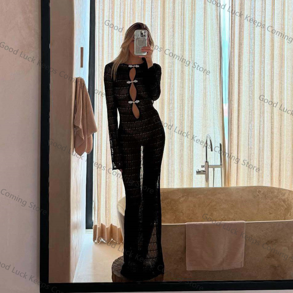 فستان محبوك لعام 2025 بدون ظهر - مراجعة Cover Up Kaftan وسعره